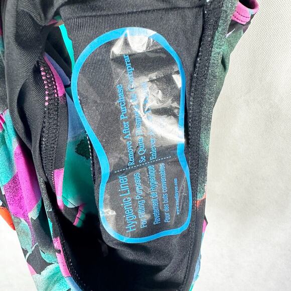 Calvin Klein Twist Front Tummy Control One Piece Swimsuit Size 6 - Picture 5 of 10